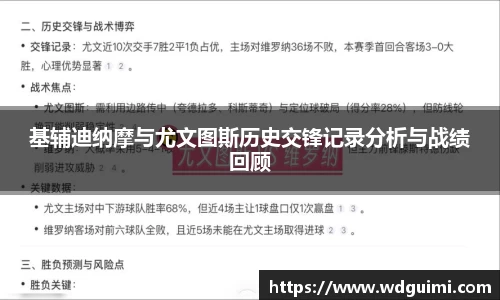 基辅迪纳摩与尤文图斯历史交锋记录分析与战绩回顾